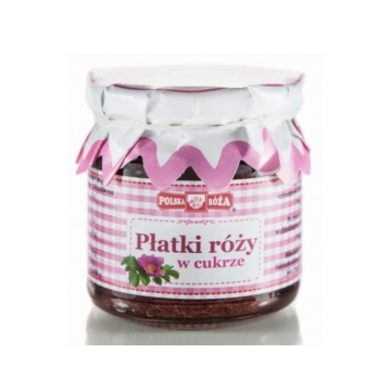 Konfitura płatki róży w...