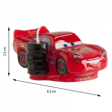 Świeczka auta cars 3D