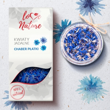Kwiaty jadalne, Chaber płatki