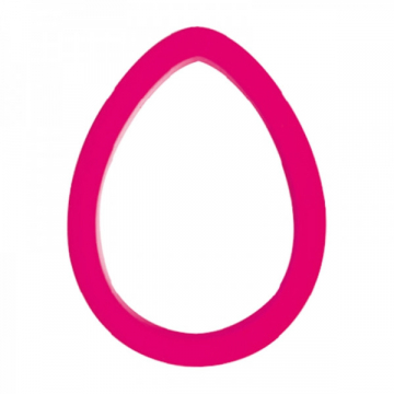 Wykrawaczka jajko 8 cm.