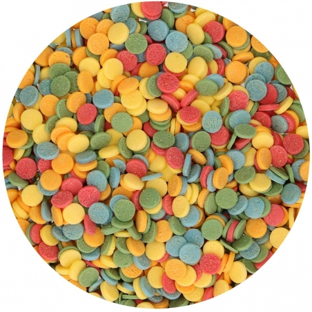 Posypka konfetti mix kolorów 6 mm, 60 g