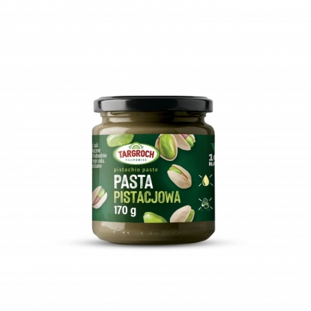 Pasta pistacjowa 100%, 170 g, Targroch