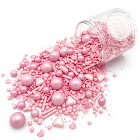 Happy Sprinkles posypka różowy mix Pinky Promise