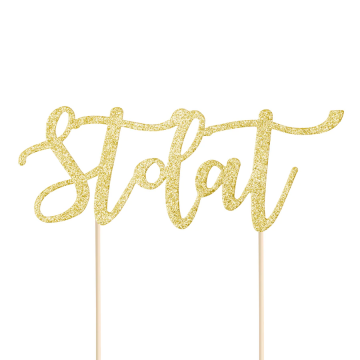 Topper na tort Sto Lat...