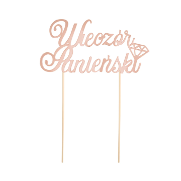 Topper na tort Wieczór...