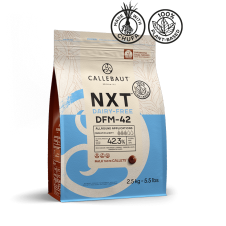 Bezmleczna, wegańska jasna czekolada NXT diary-free 42,3% Callebaut