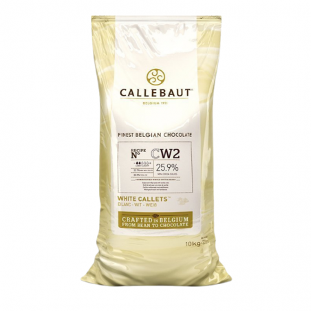 Czekolada biała Callebaut CW2 w pastylkach 10 kg