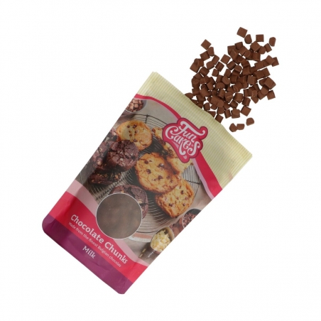 Czekolada mleczna do zapiekania Chunks FunCakes 350 g