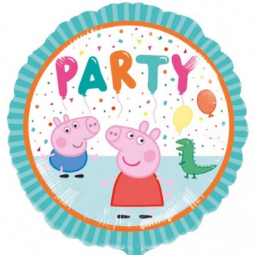 Balon foliowy Peppa party,...