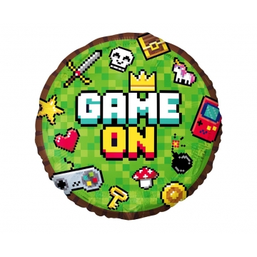 Balon foliowy Game On, 1 szt.