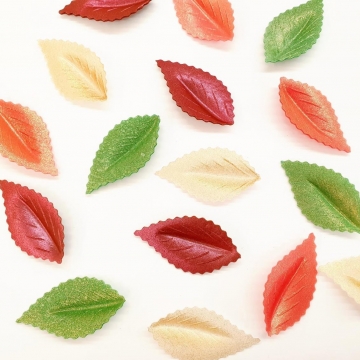 Liście waflowe czereśni,...