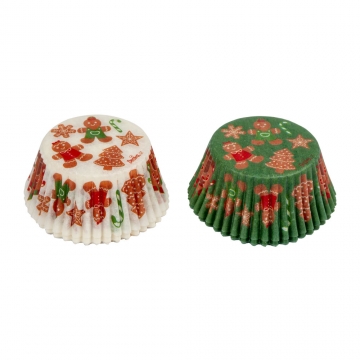 Papilotki do muffinek biało...