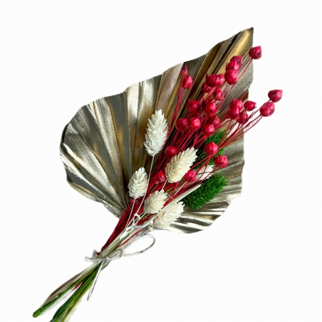 Suszki topper z suszonych kwiatów Świąteczny mix Christmas