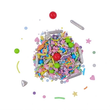 Posypka kolorowy mix Pop Art 60g PME