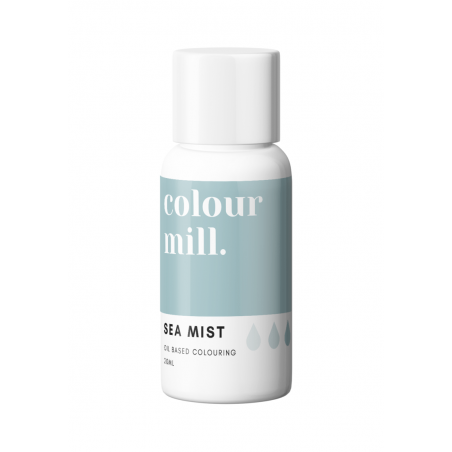 Barwnik spożywczy olejowy Colour Mill - niebieski Sea Mist 20 ml