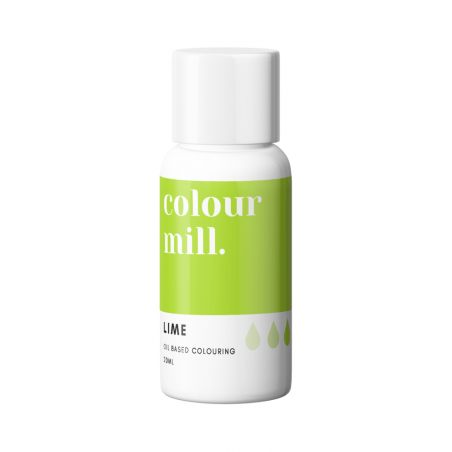 Barwnik spożywczy olejowy Colour Mill - zielony Lime 20 ml
