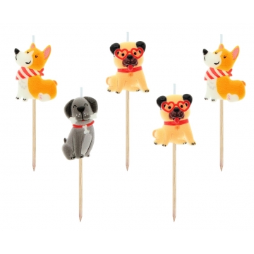 Świeczki urodzinowe Pieski,...