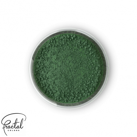Barwnik spożywczy pudrowy matowy zielony grass green Fractal