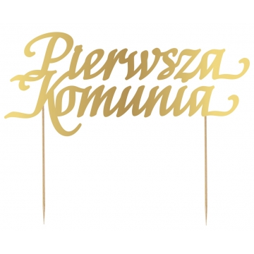 Topper komunijny na tort...