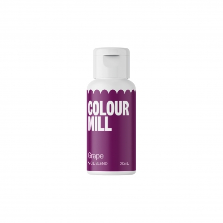 Barwnik spożywczy olejowy fioletowy Grape 20ml, Colour Mill