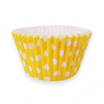 Papilotki do muffinek żółte...