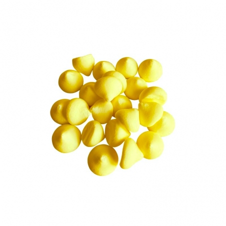 Małe bezy beziki cytrynowo żółte 50 g