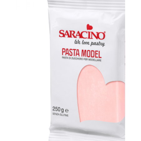 Masa cukrowa Saracino do figurek jasnoróżowa, Baby pink 250 g
