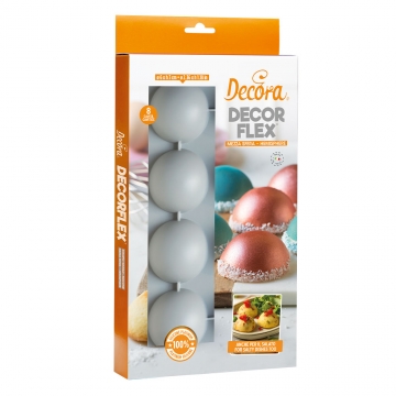 Forma silikonowa  półkula...