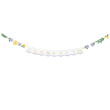 Girlanda baner Pierwsza...