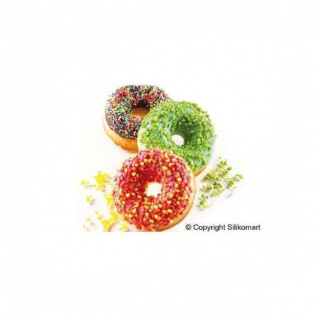 Silikomart forma silikonowa Donuts, śr. 75/25 mm wys. 28 mm
