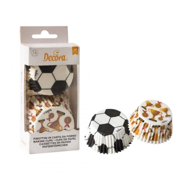 Papilotki do muffinek piłka...