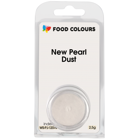 Barwnik spożywczy perłowy New Pearl Dust 2,5 g proszek, Food Colours