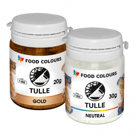 Tulle Gold - tiul złoty 20 g, Food Colours