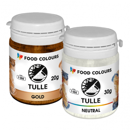 Tulle Neutral - tiul neutralny 30 g, Food Colours