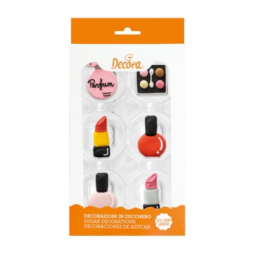 Ozdoby cukrowe Make up, 6 szt.