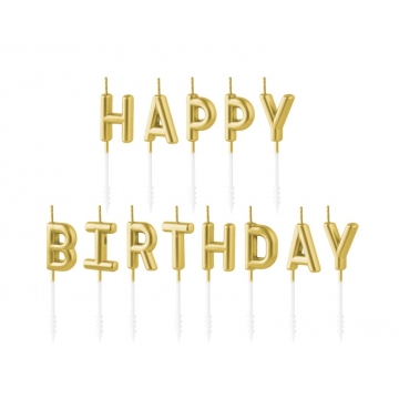 Świeczki urodzinowe Happy...