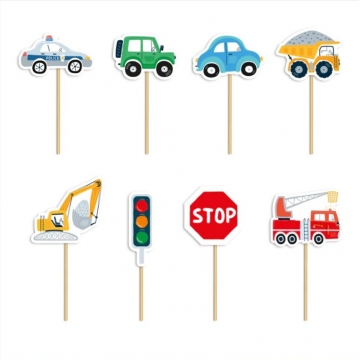 Toppery pikery na tort...