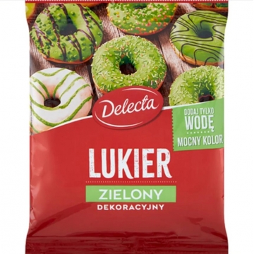 Lukier do dekoracji zielony...