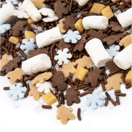 Happy Sprinkles posypka świąteczna mix Happy Hot Chocolate