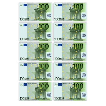 Banknot 100 Euro x 10,...