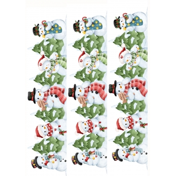 Bałwanki na bok tortu,...