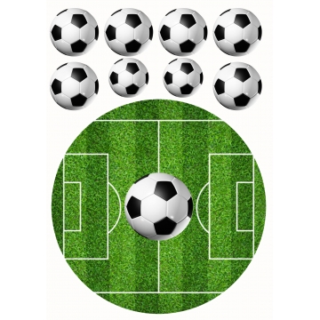 Boisko w kole, wydruk na...