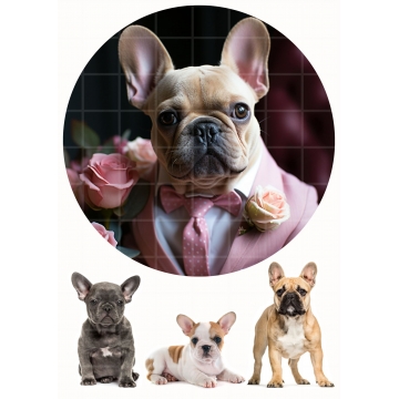 Buldożek, wydruk na...