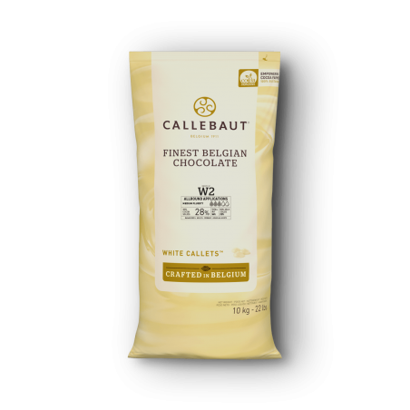 Czekolada Callebaut biała W2 w pastylkach, 10 kg