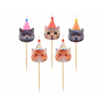 Świeczki urodzinowe Kotki w...