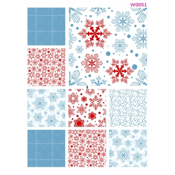 Zimowe tło, wydruk na...