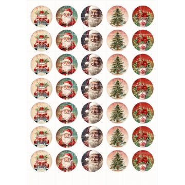 Christmas Time śr. 3,5 cm,...