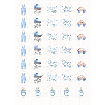 Chrzest Święty pudrowy...