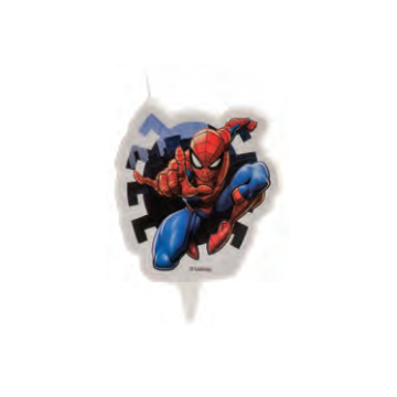 Świeczka na tort Spiderman 2D