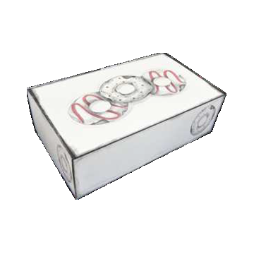 Pudełko na pączki białe...